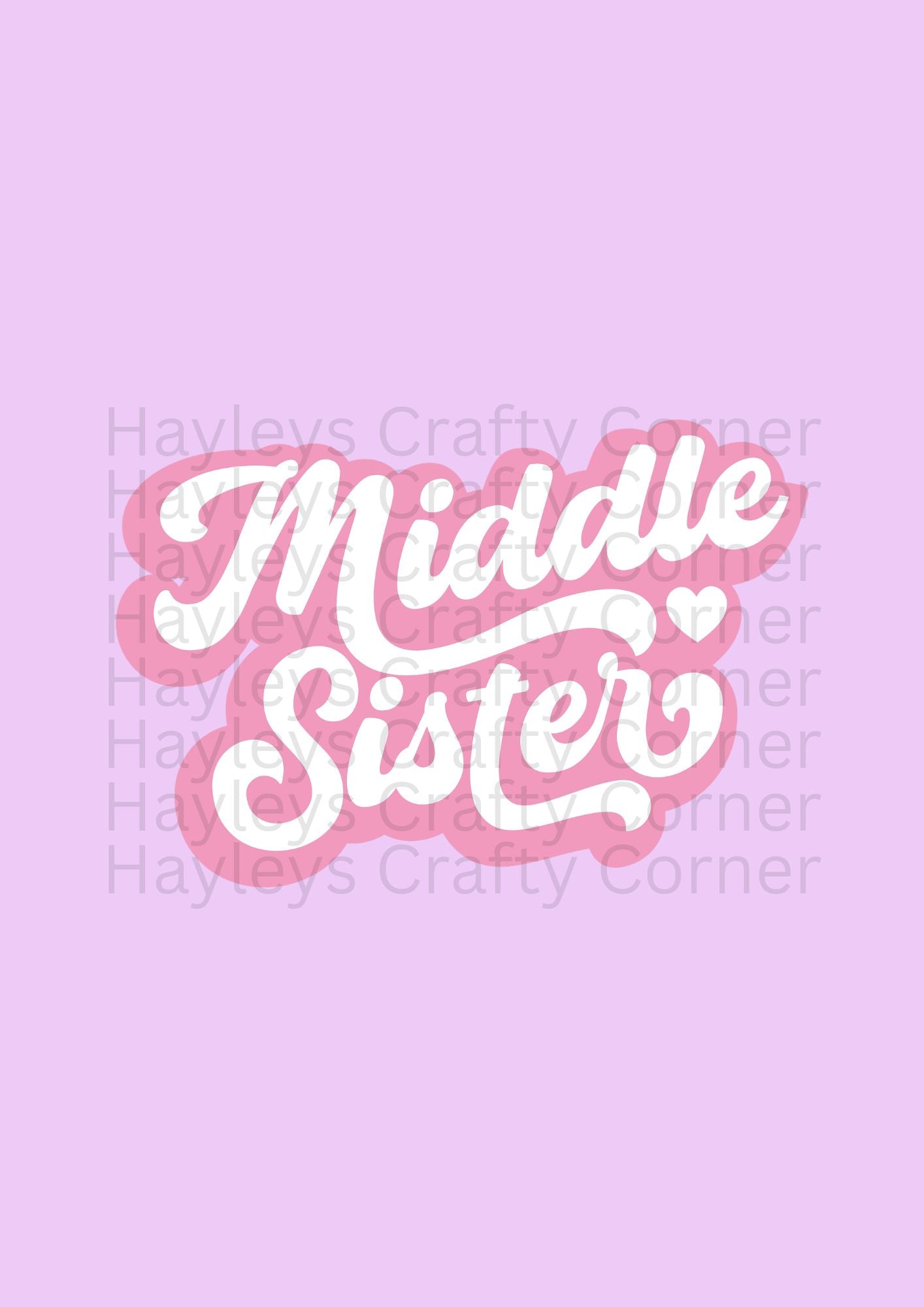 Middle Brother / Middle Sister