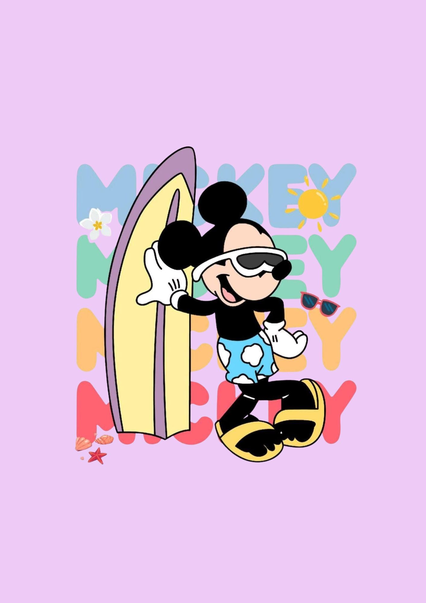 Mickey Summer Surf