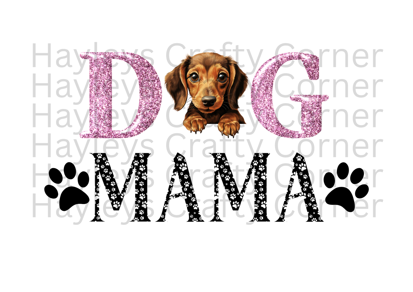 Dog Mum / Mama – Cute Dachshund Design