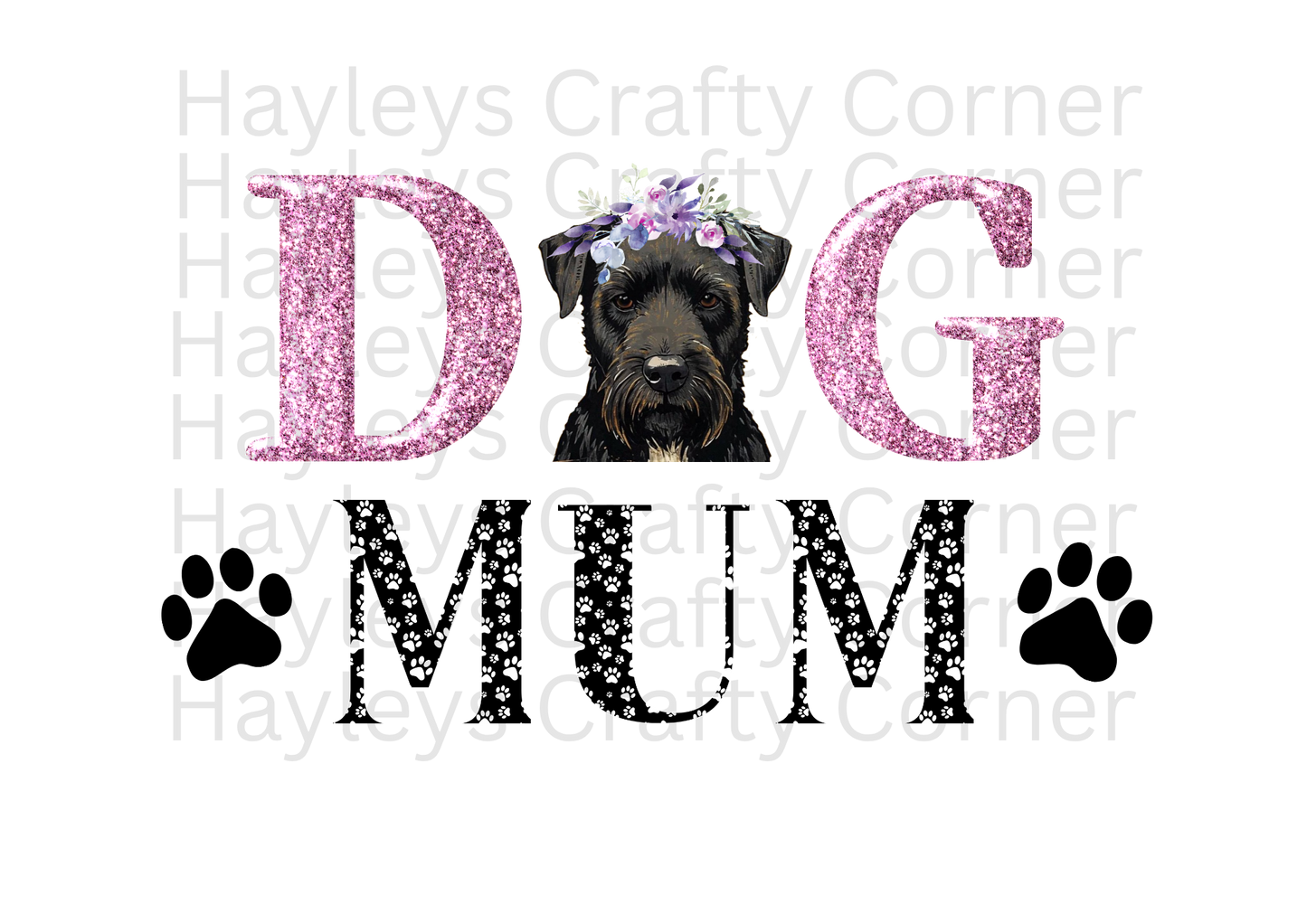 Dog Mum – Floral Patterdale