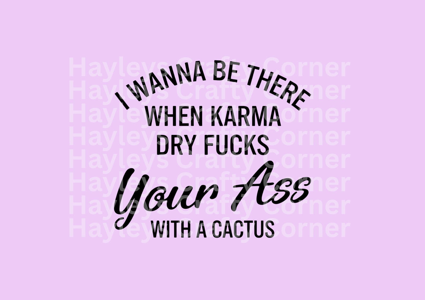 Sarcastic Karma Quote
