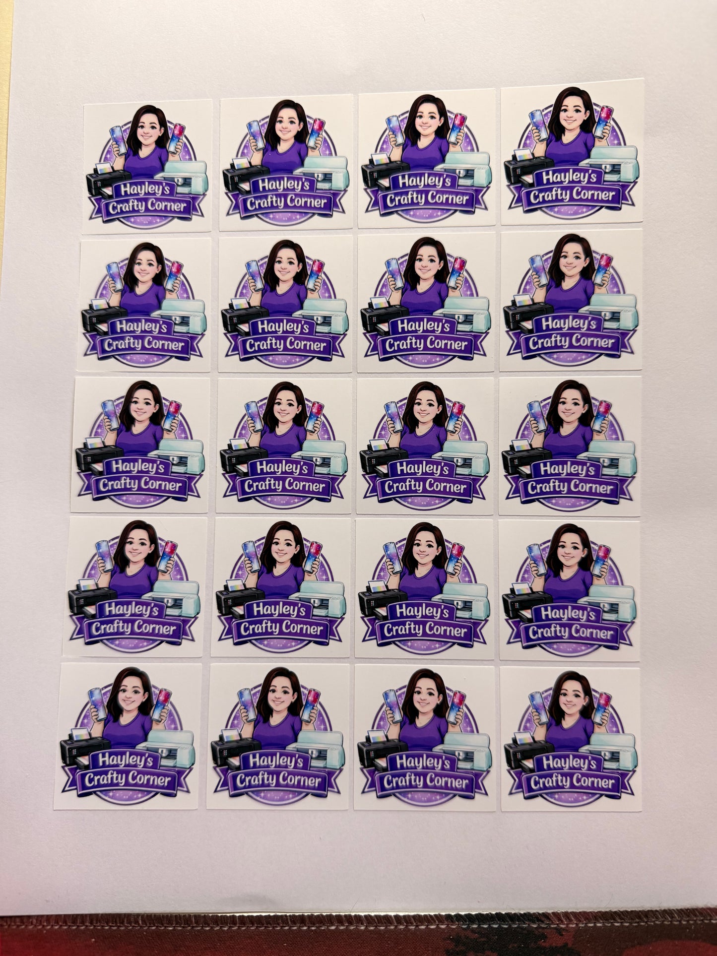Custom Business Logo Stickers