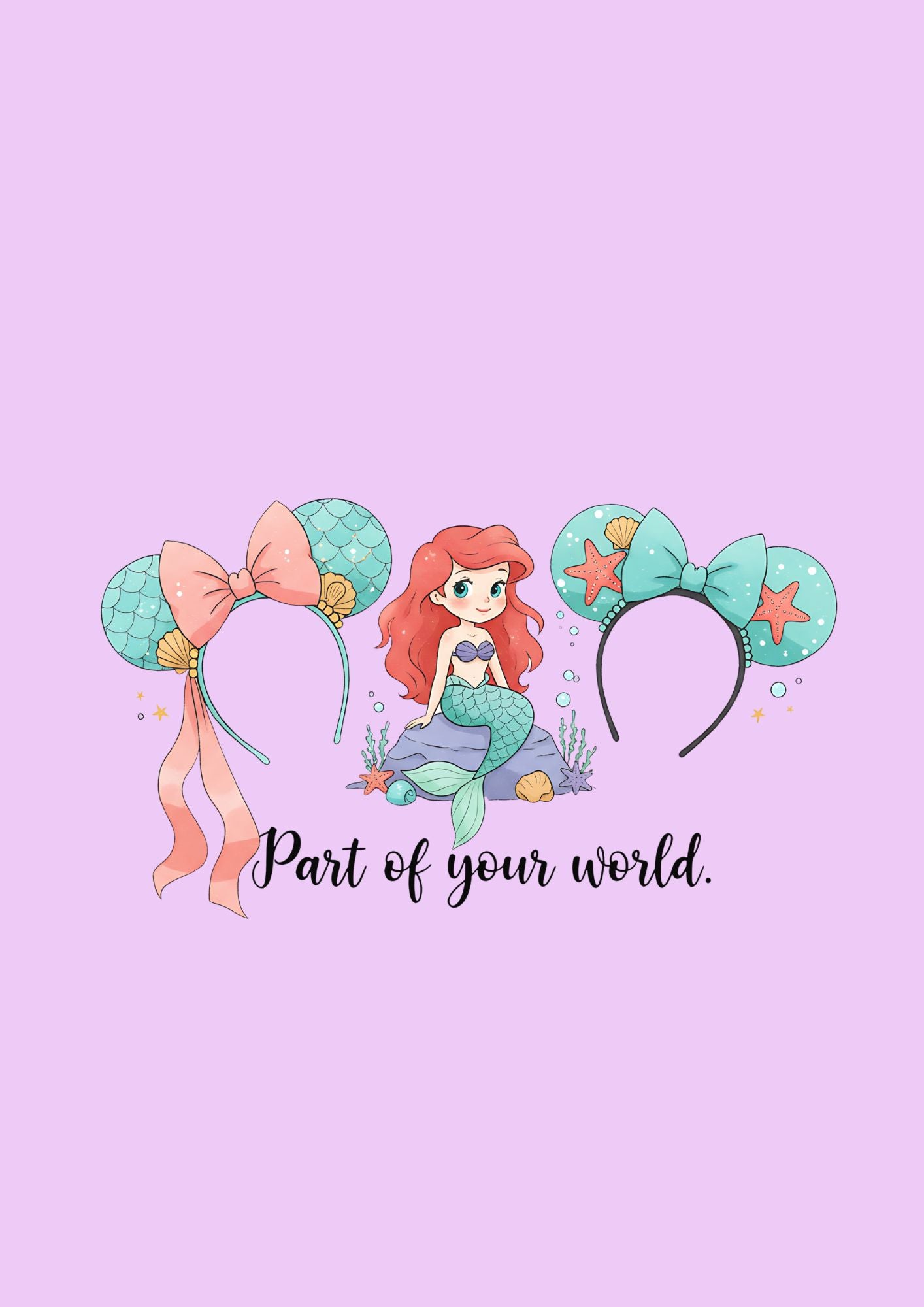 Mermaid Princess Ears
