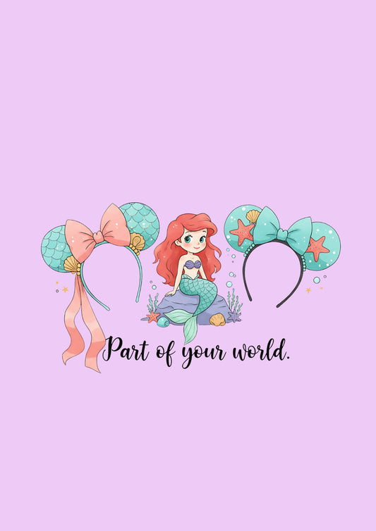 Mermaid Princess Ears