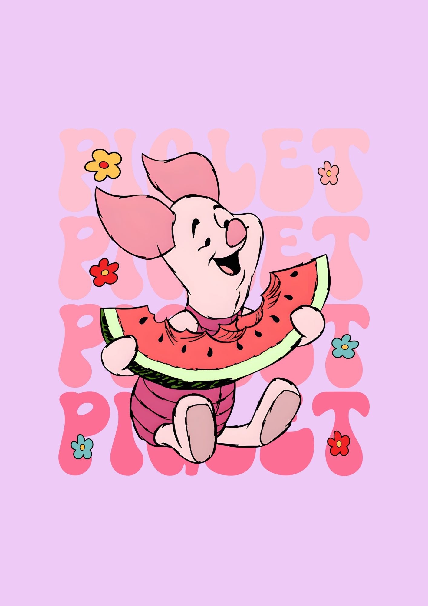 Cute Piglet Watermelon