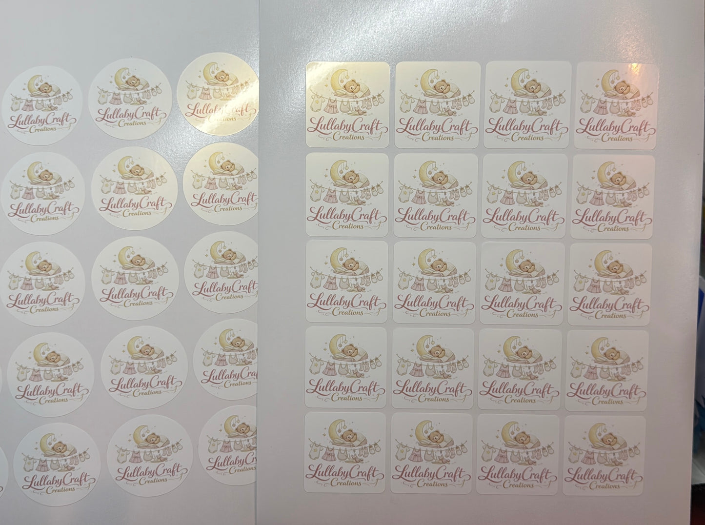 Custom Business Logo Stickers