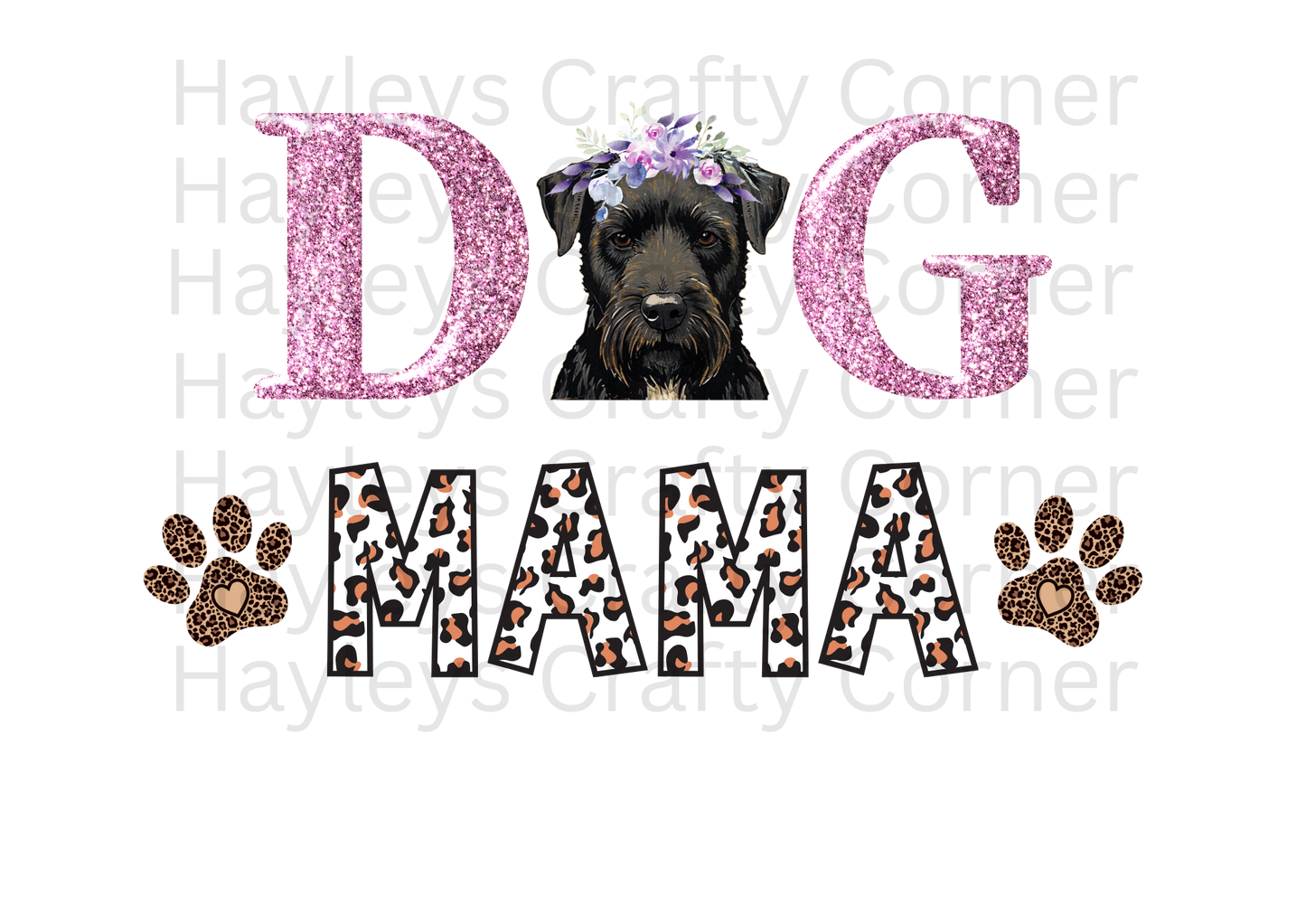 Dog Mum – Floral Patterdale