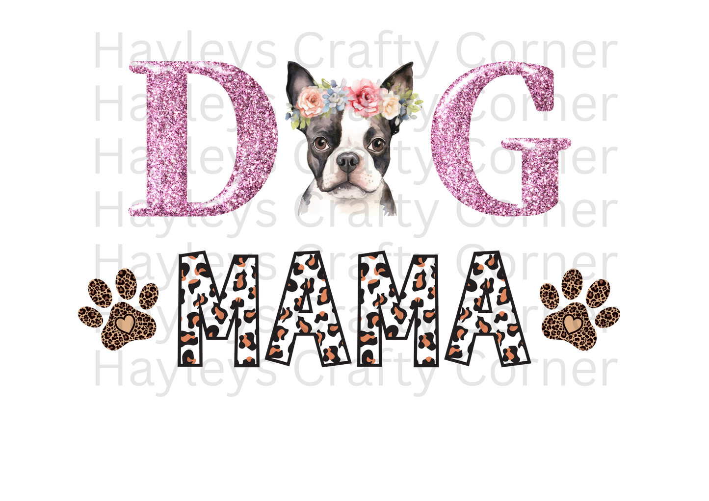 Dog Mum – Floral Frenchie