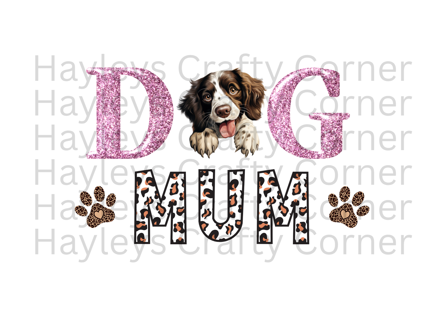 Dog Mum / Mama – Cute Springer Spaniel