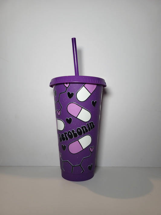 Purple Serotonin Cold Cup – 24 oz