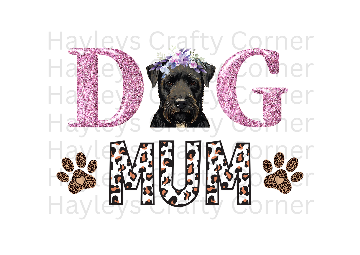 Dog Mum – Floral Patterdale