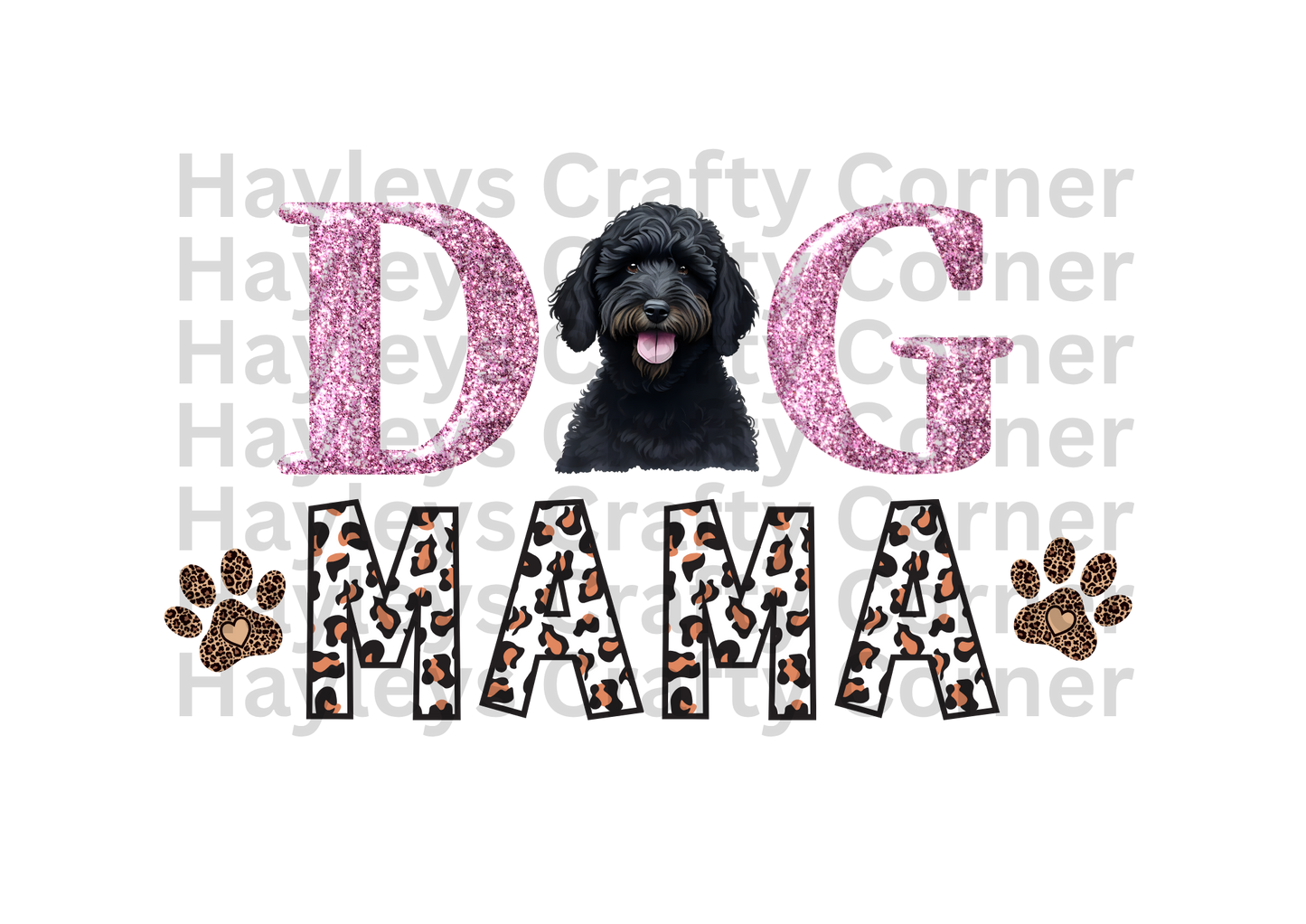 Dog Mum / Mama – Cute Labradoodle Design