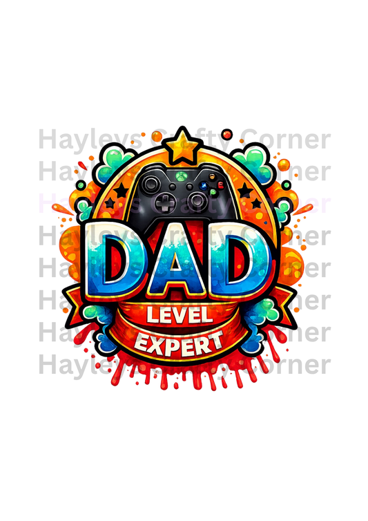 Dad Level Expert Gamer