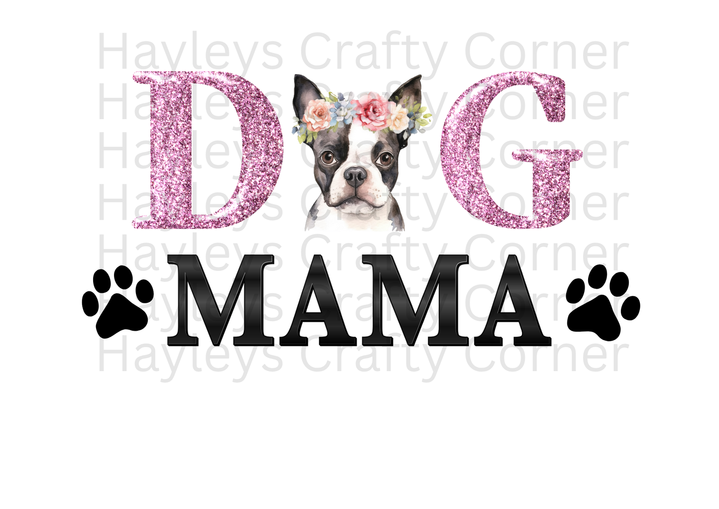 Dog Mum – Floral Frenchie