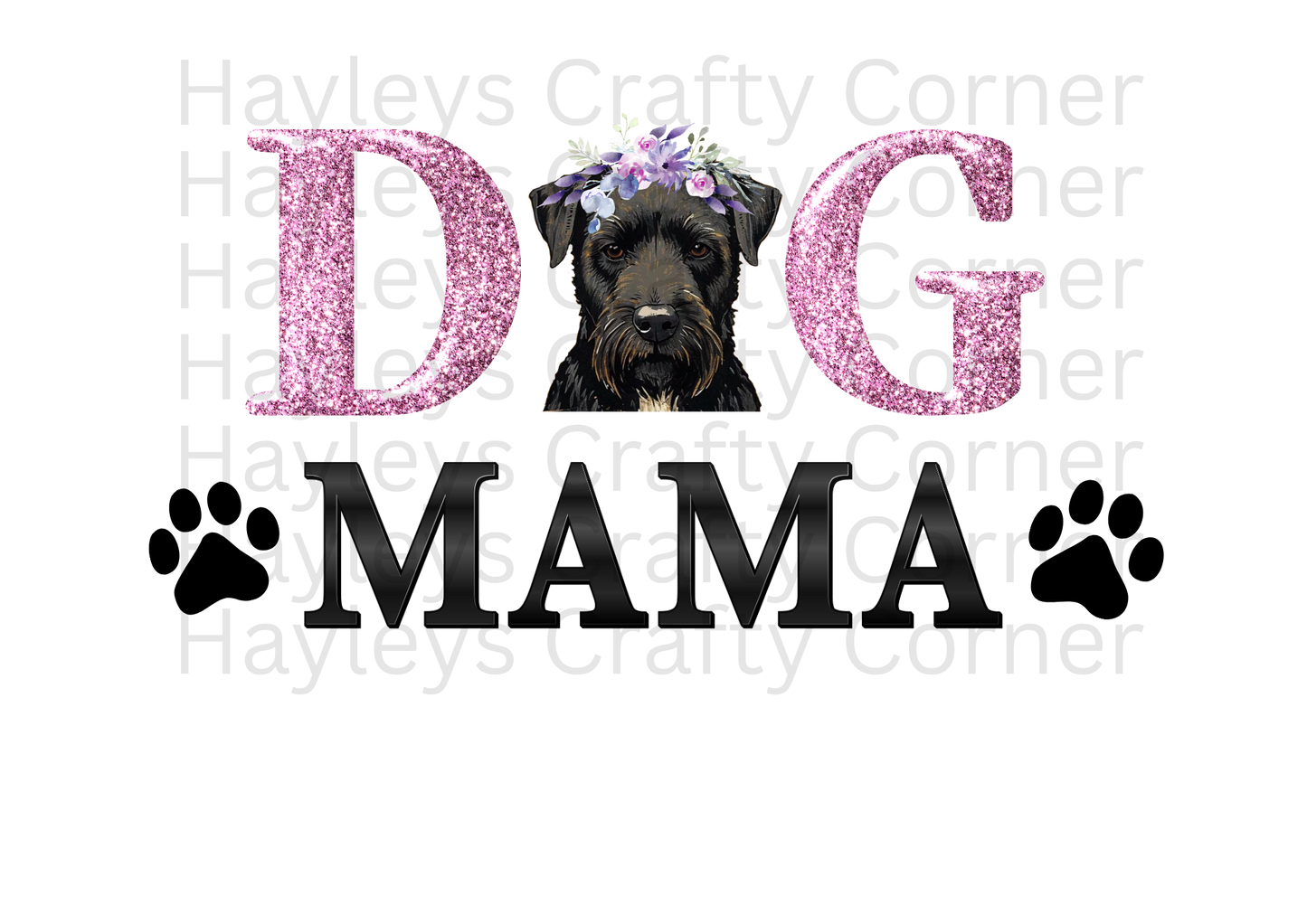 Dog Mum – Floral Patterdale