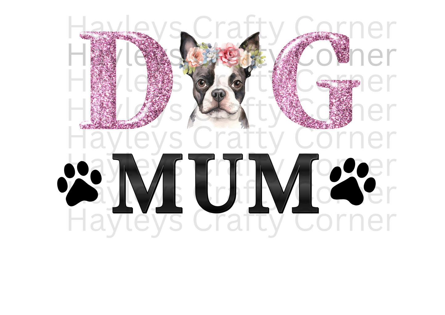 Dog Mum – Floral Frenchie
