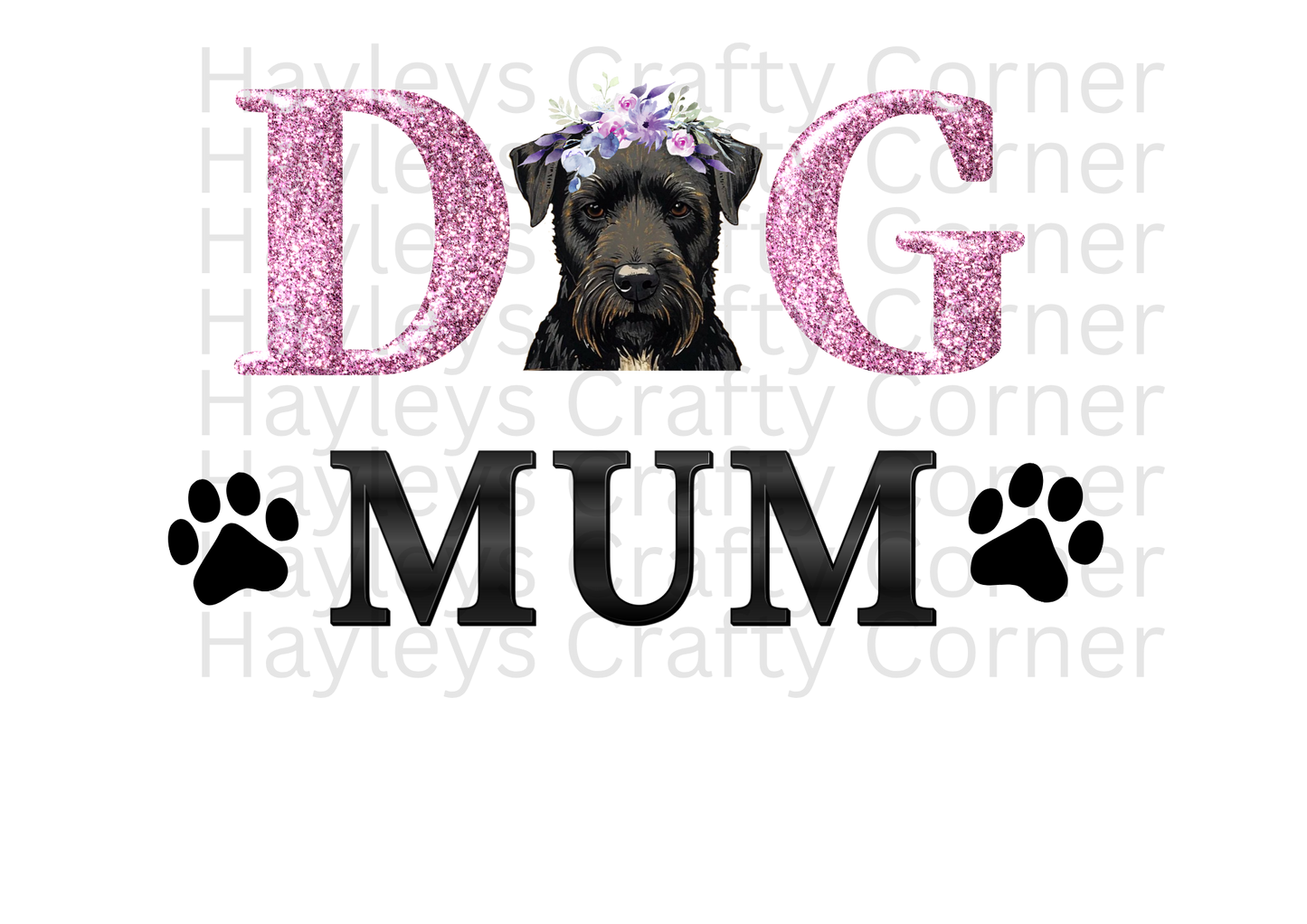 Dog Mum – Floral Patterdale