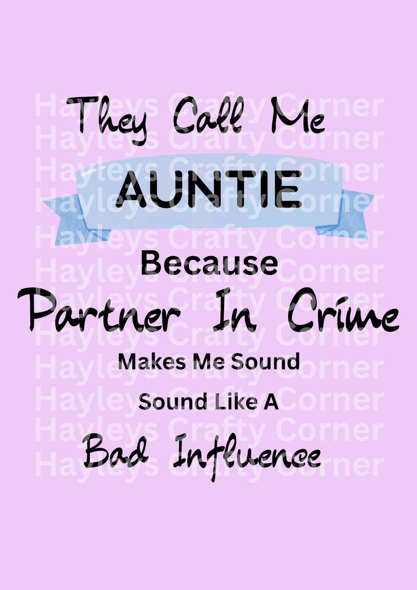 They Call Me Auntie