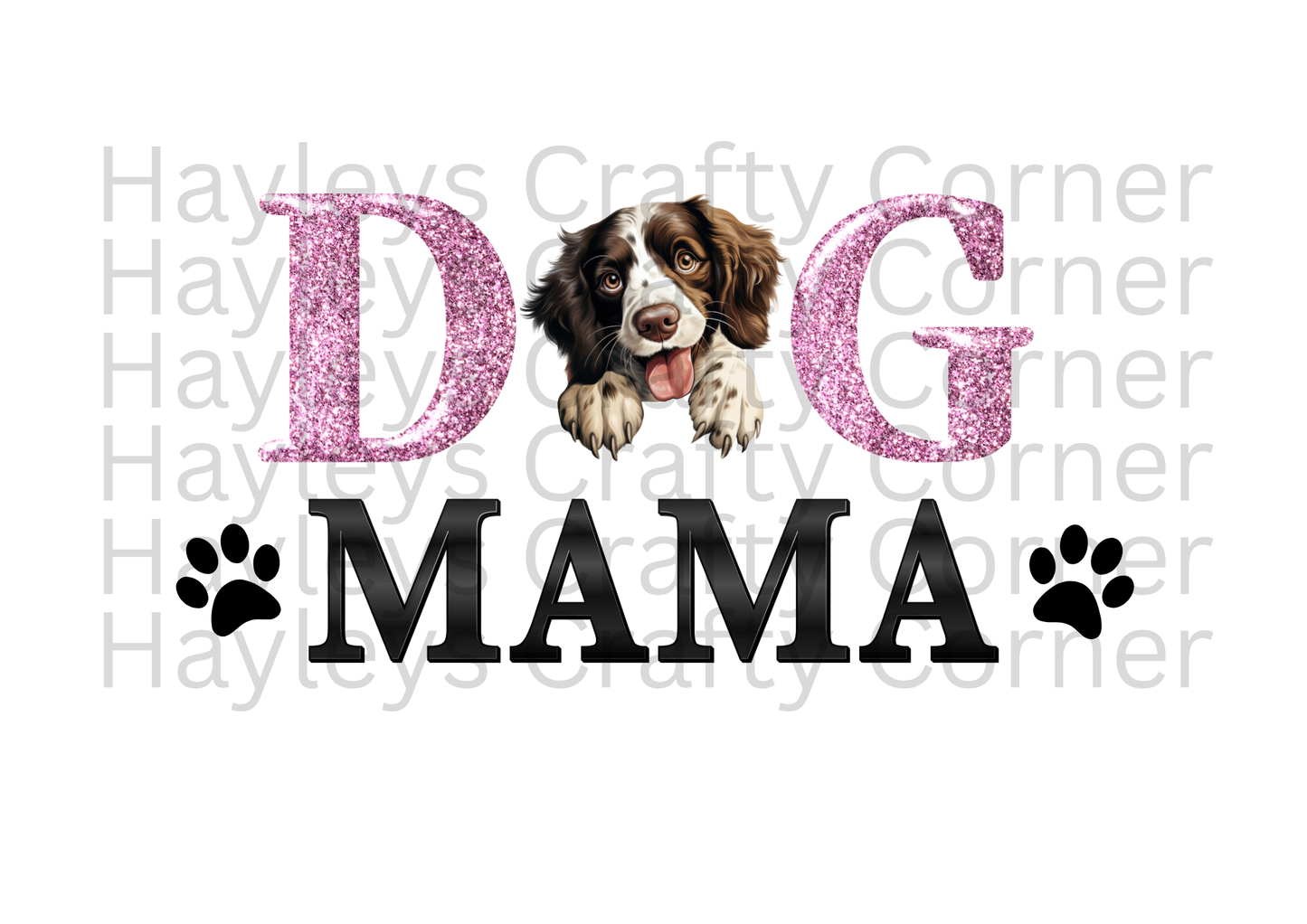 Dog Mum / Mama – Cute Springer Spaniel