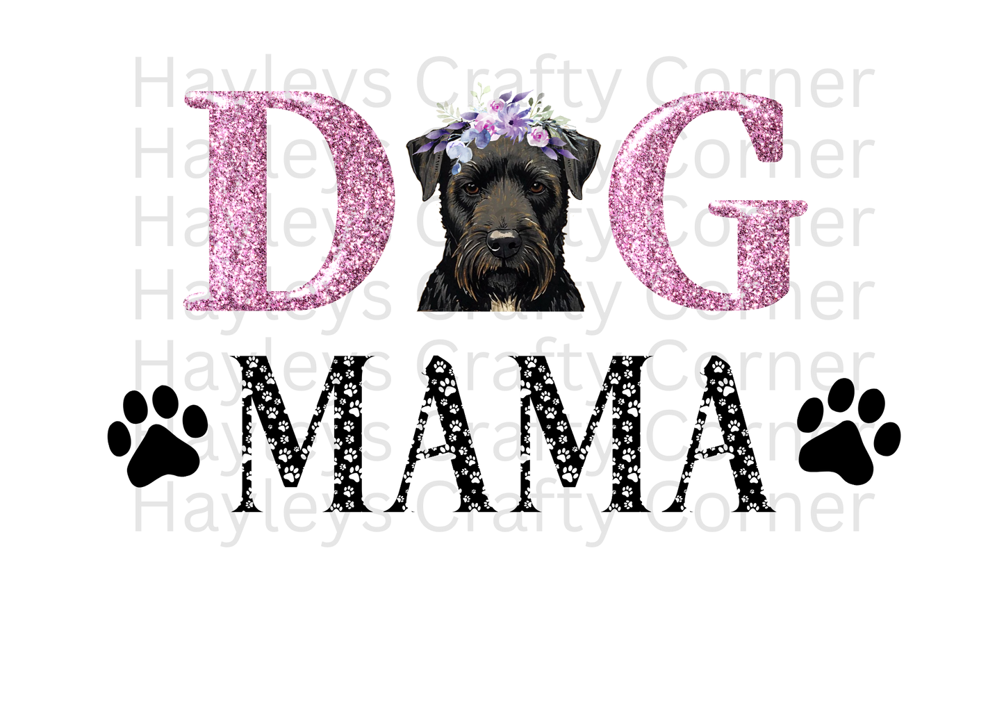 Dog Mum – Floral Patterdale