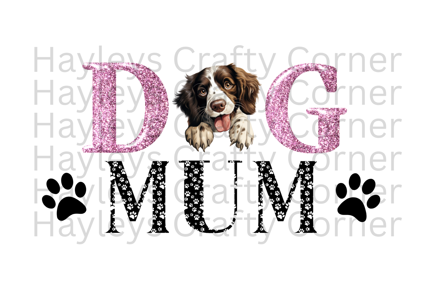 Dog Mum / Mama – Cute Springer Spaniel