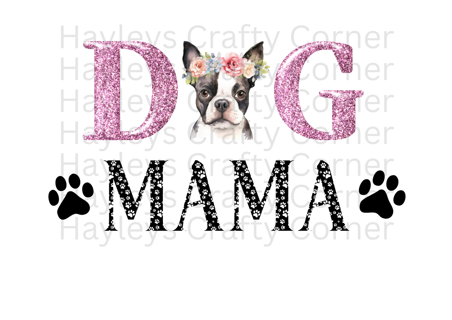 Dog Mum – Floral Frenchie
