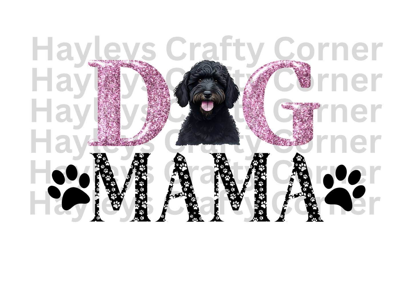 Dog Mum / Mama – Cute Labradoodle Design
