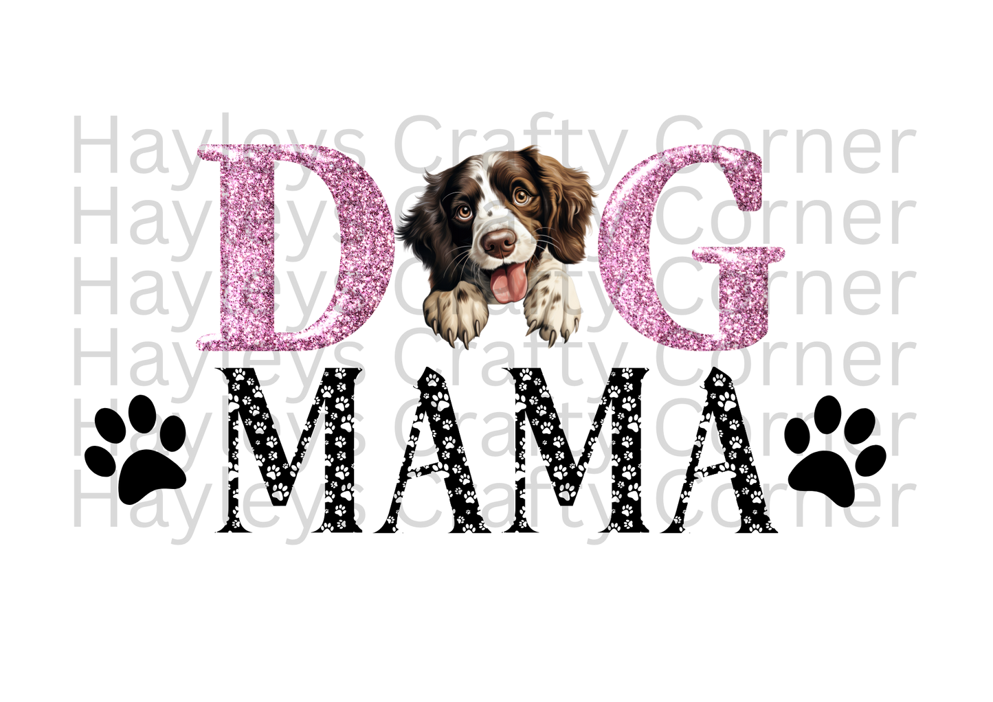 Dog Mum / Mama – Cute Springer Spaniel