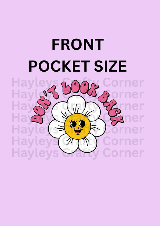 Don’t Look Back  Set – Pocket Front & Full Back