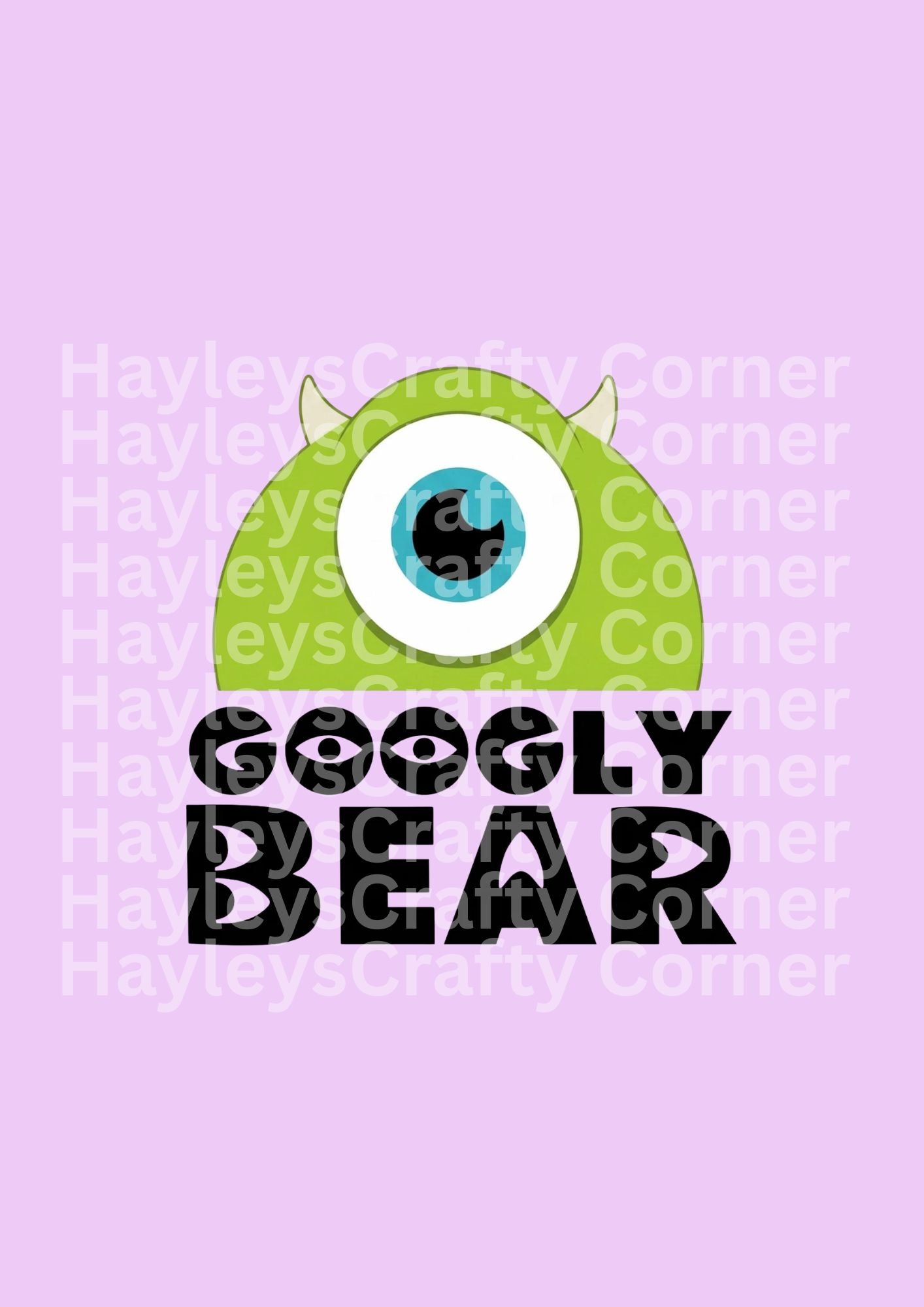 Googly Bear Monster Inc