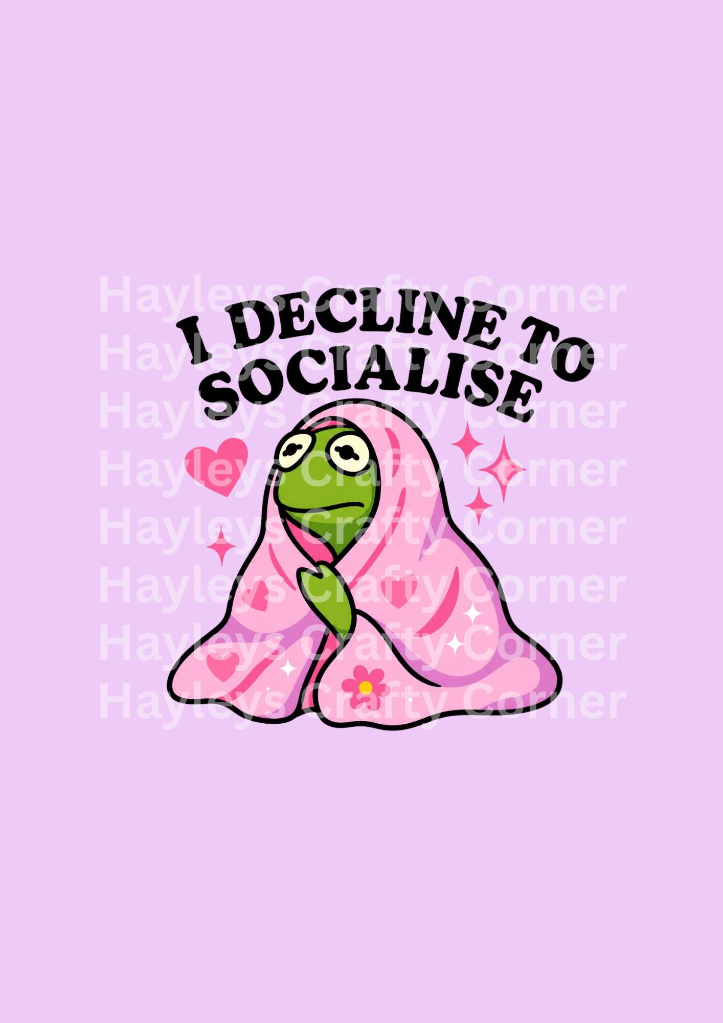 I Decline To Socialise