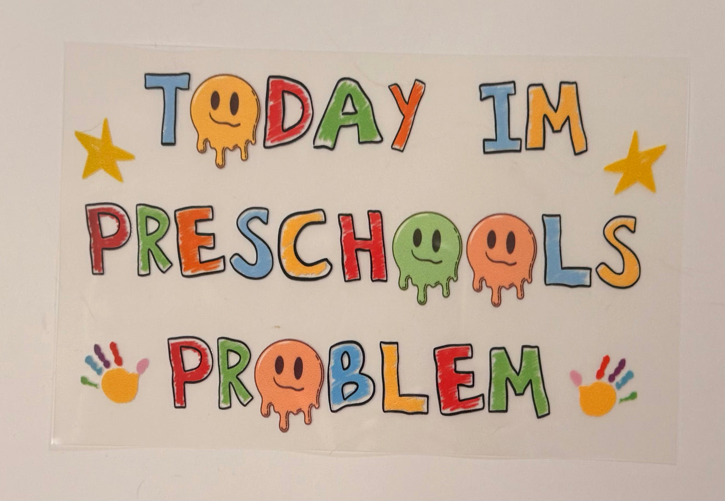 Today I’m Preschool’s Problem