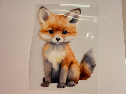 Cute Fox Heat Transfer