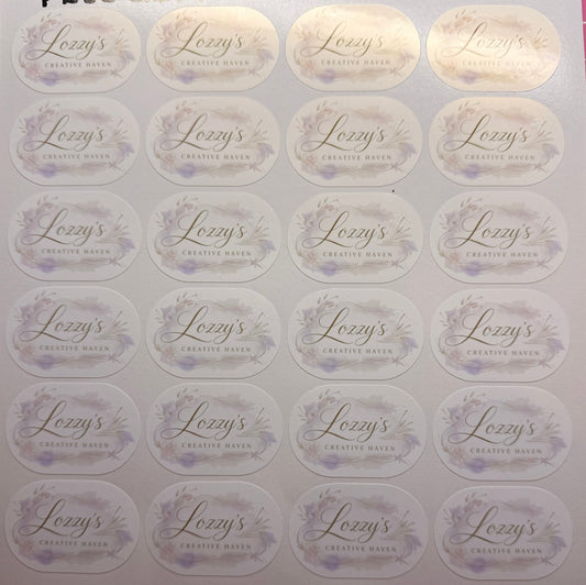 Custom Business Logo Stickers