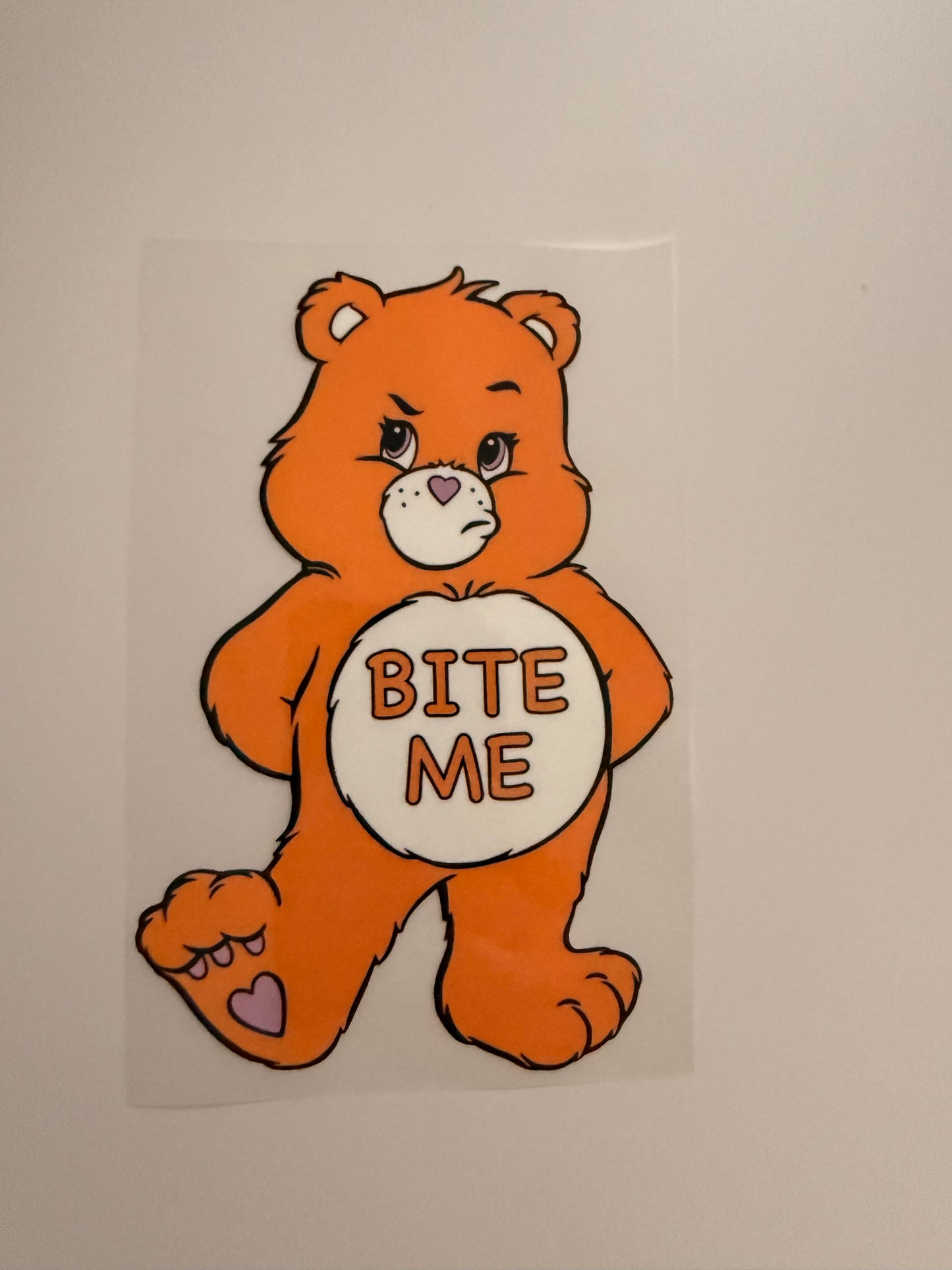 🧸 Bite Me Bear Heat Transfer