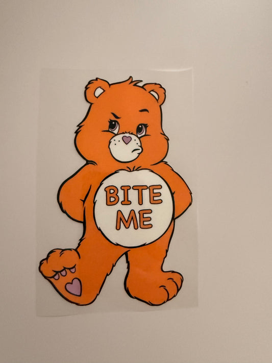 🧸 Bite Me Bear Heat Transfer