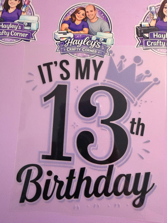 🎉✨ It’s My 13th Birthday ✨🎉