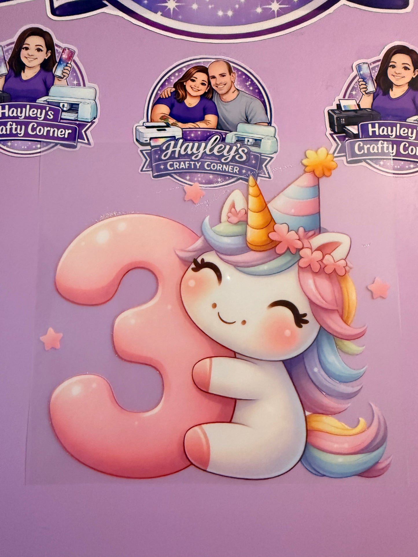 🦄✨ Magical Unicorn T-Shirt Transfers ✨🎉