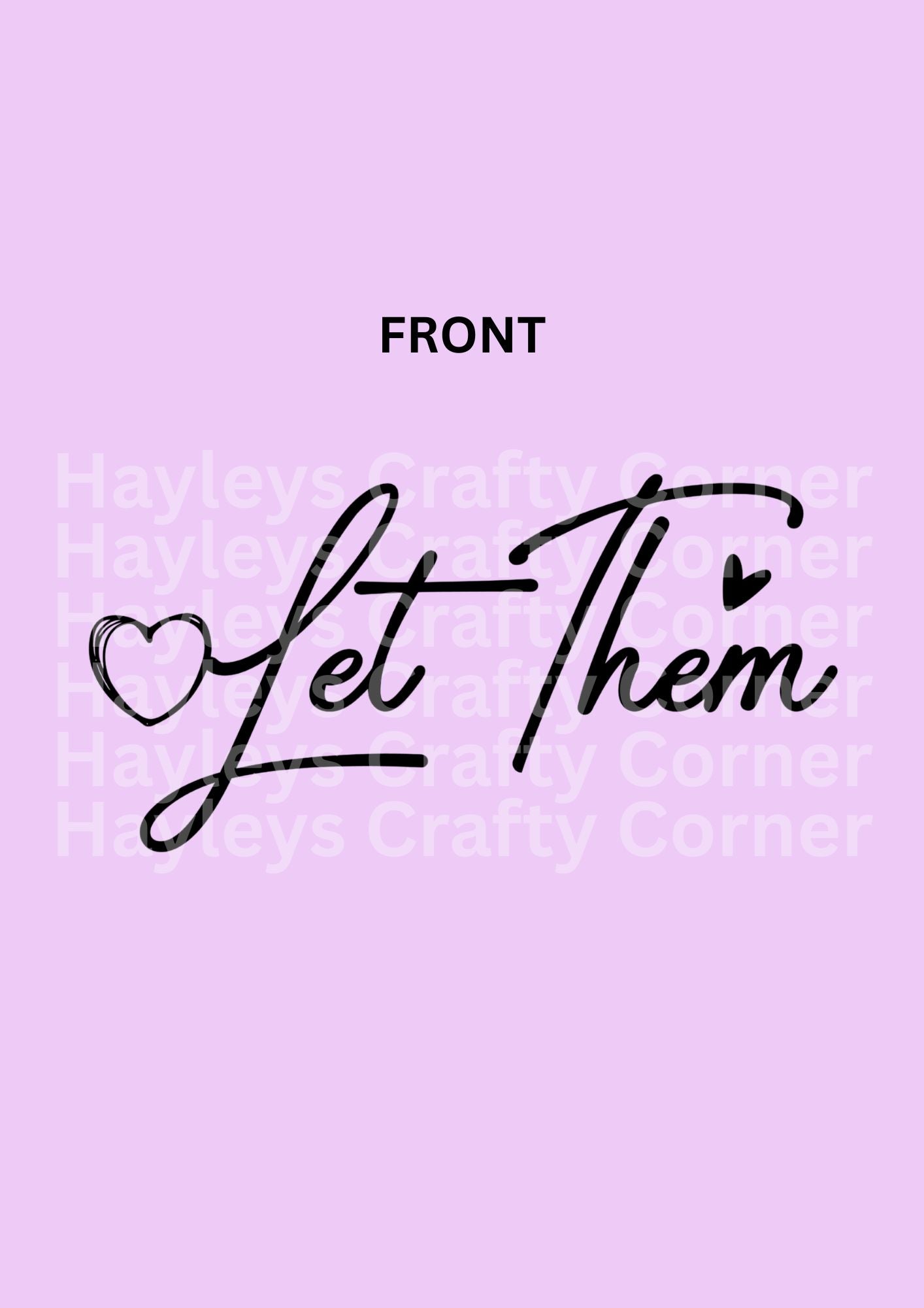 Let Them Quote – Front & Back Set
