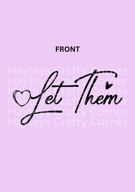 Let Them Quote – Front & Back Set