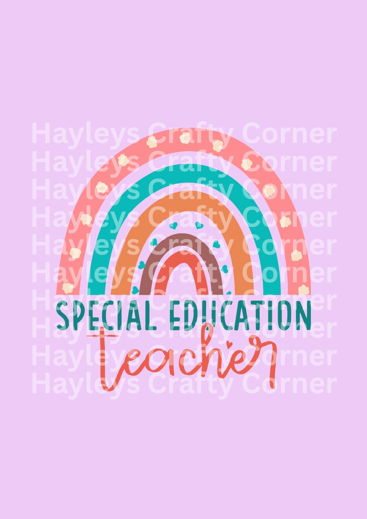 Special Education Teacher Rainbow