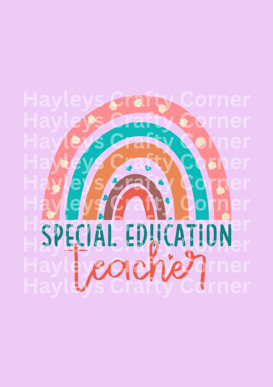 Special Education Teacher Rainbow