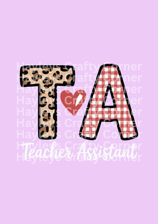 TA Teacher Assistant