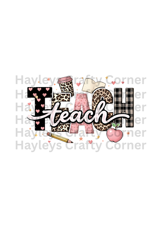 Teach Leopard Print