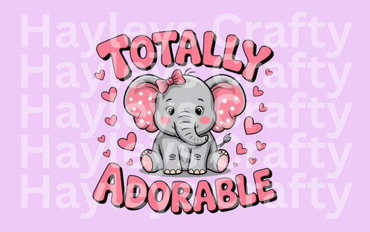 Totally Adorable Elephant